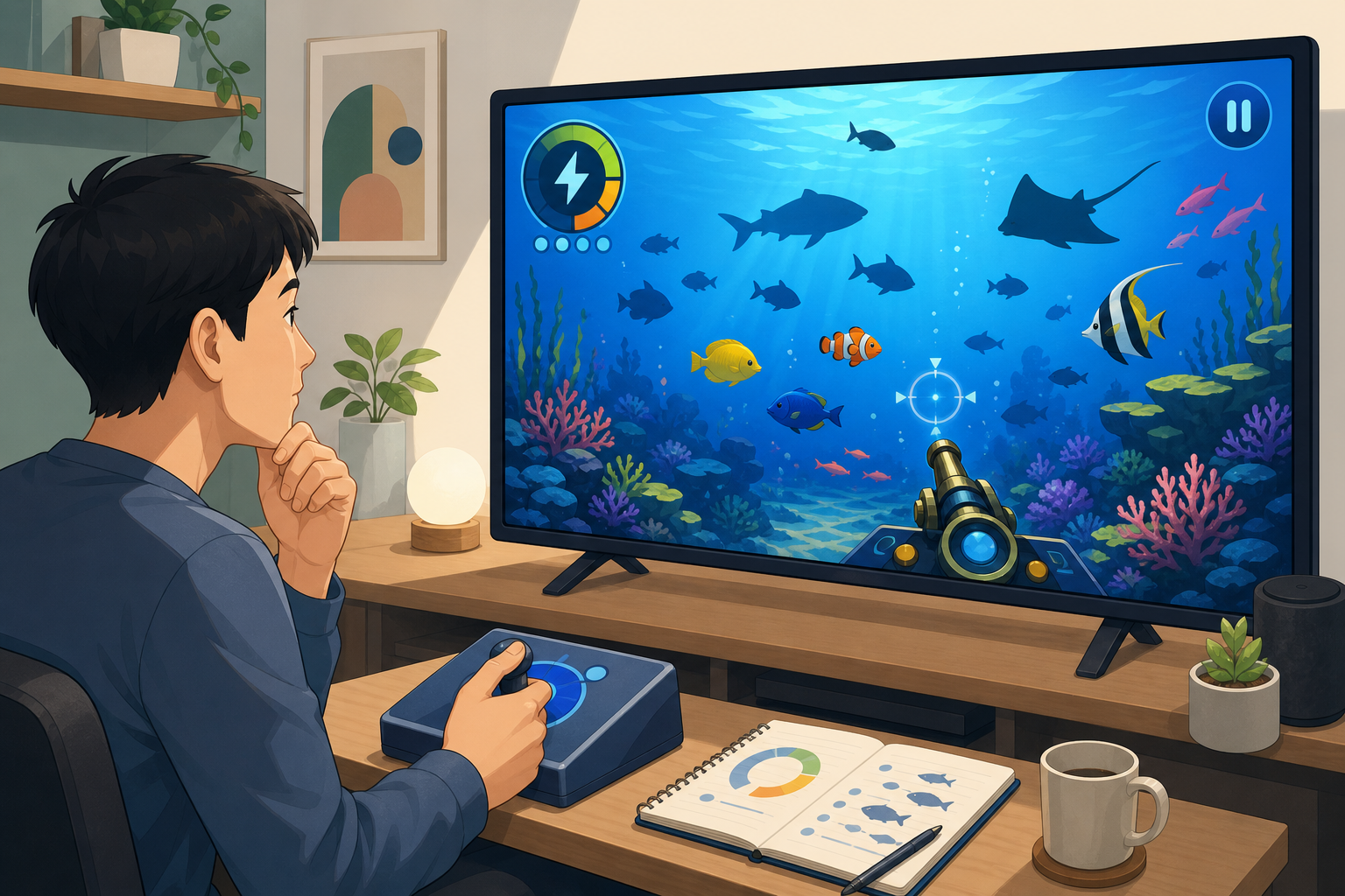 捕魚遊戲入門：介面、資源消耗與時間／預算界線
