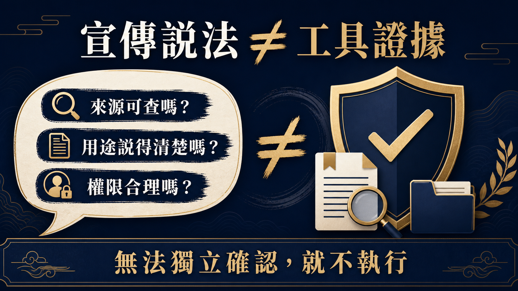 破解程式可信嗎的判斷原則：宣傳說法不等於可驗證的工具證據