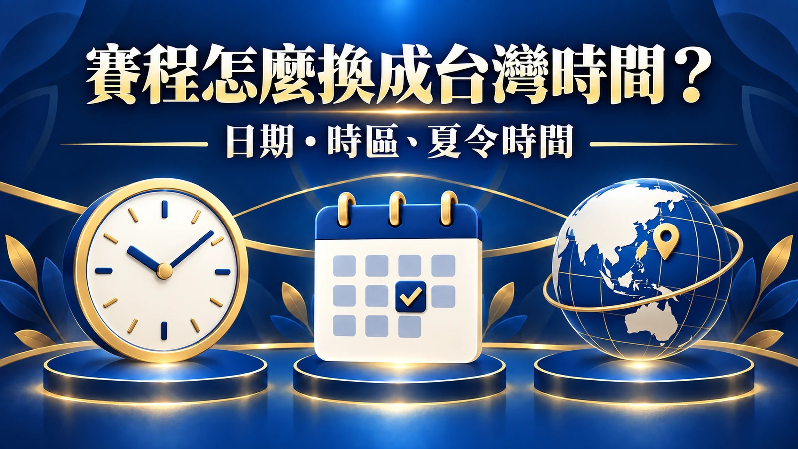 美國賽程怎麼換成台灣時間?夏令時間與跨日別算兩次